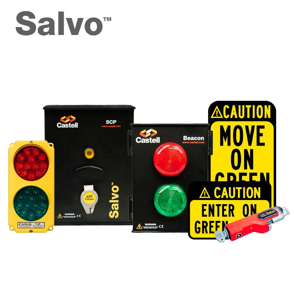 Salvo Loading Dock Safety System for Powered Doors (SAPD Kit) Sentric